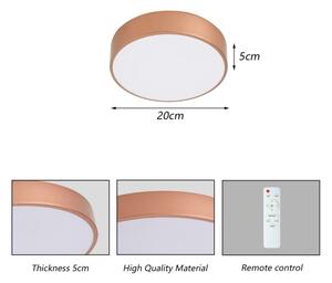 Brilagi - Stmievateľné LED stropné svietidlo POOL LED/24W/230V pr. 20 cm bronzové +DO