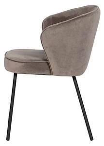 MUZZA JEDÁLENSKÁ STOLIČKA ADMIT VELVET KHAKI