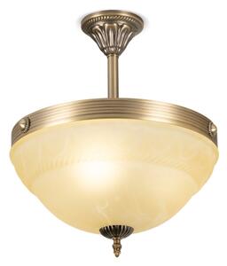BRILAGI - Luster na tyči DAHLIA 3xE27/40W/230V priemer 37 cm mosadz