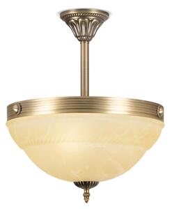 BRILAGI - Luster na tyči DAHLIA 3xE27/40W/230V priemer 37 cm mosadz