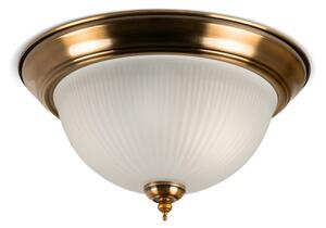 BRILAGI - Stropné svietidlo FRESCO 2xE27/40W/230V pr. 28 cm mosadz