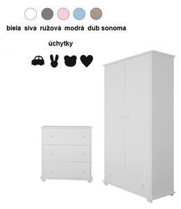 Raj posteli Zostava nábytku 2ks – Klasic (výber farieb)