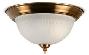 BRILAGI - Stropné svietidlo FRESCO 2xE27/40W/230V pr. 28 cm mosadz
