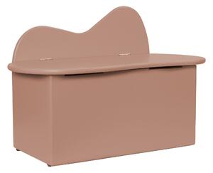 Detská úložná lavica Slope, Rose – Ferm Living