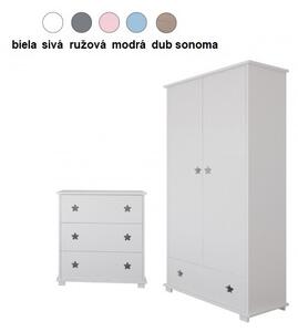 Raj posteli Zostava nábytku 2ks – Hviezda (výber farieb)
