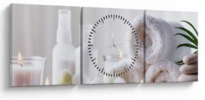 Obraz - Spa (s hodinami) (90x30 cm)