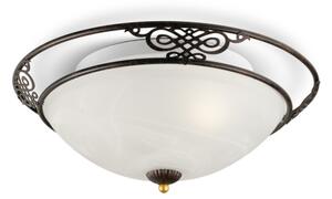 BRILAGI - Stropné svietidlo FRESCO 2xE27/40W/230V pr. 43 cm hnedé