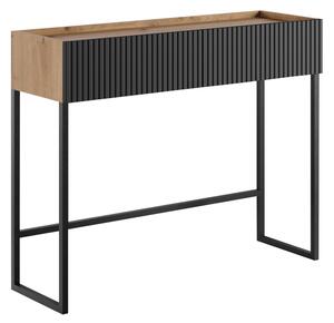 Mirjan24 Toaletný stolík Zulek 2SZ, Farby: dub artisan / dub artisan + čierna 5903211407581