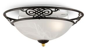 BRILAGI - Stropné svietidlo FRESCO 3xE27/40W/230V pr. 48 cm hnedá