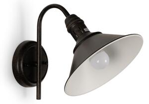 BRILAGI - Nástenné svietidlo FORGE 1xE27/60W/230V čierne