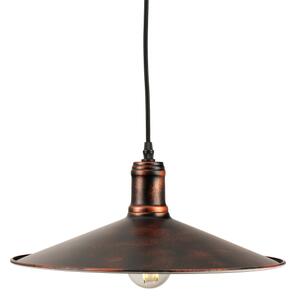 BRILAGI - Závesný luster na lane FORGE 1xE27/60W/230V pr. 36 cm patina/medená