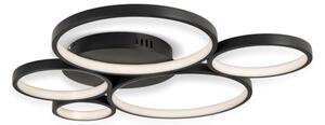 BRILAGI - LED stropné svietidlo ECHO LED/60W/230V 4000K 50x57 cm čierne