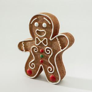 Dekoratívna figúrka Gingerbread Man II 25x7x30 cm