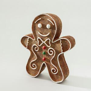 Dekoratívna figúrka Gingerbread Man I 25x7x30 cm
