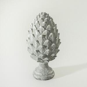 Dekoratívna figúrka Pinecone Grey 15x15x30 cm