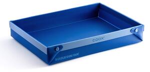 Rozkladacia silikónová forma coox WUNDERFORM FRAME LQ Farba: Modrá