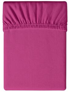 Bavlnená plachta s gumou STANDARD 90 x 200 cm purpurová