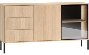 MEBLINE Komoda BURSA 02 dub lindberg