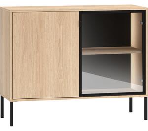 MEBLINE Komoda BURSA 03 dub lindberg