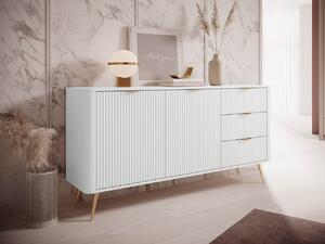 Mirjan24 Komoda Wosial 163 2D3S, Farby: biela 5903211482816