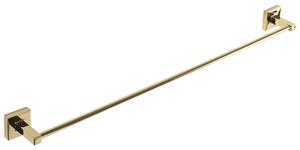 Tutumi - Kovový vešiak na uterák - zlatá - 63x6 cm