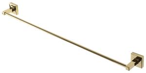 Tutumi - Kovový vešiak na uterák - zlatá - 63x6 cm