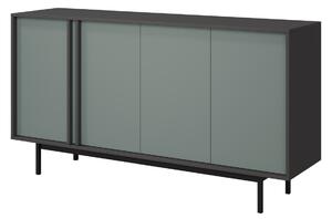 Mirjan24 Skrinka Wektus 4D WK06, Farby: antracit / aloe 5903211424953