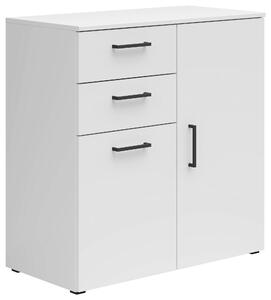 KOMODA, biela, 80/83/40 cm Carryhome - Predsieňové programy