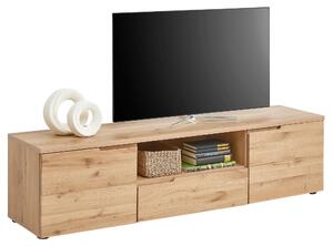 NÍZKA KOMODA, dub, farba duba, 165/42/40 cm Linea Natura - Obývacie zostavy, Online Only