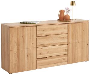 ŠIROKÁ KOMODA, dub, 165/80/40 cm Linea Natura - Predsieňové programy, Online Only