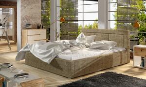 Čalouněná postel Belluno + dřevěný rošt