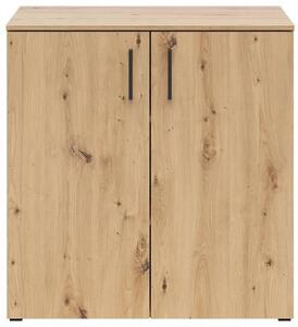 KOMODA, dub artisan, 80/83/52 cm Carryhome - Komody