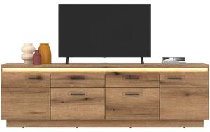 SKRINKA POD TV, farba duba, 210/64,4/44,6 cm Hom`in - TV nábytok