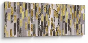Obraz - Moderná dekorácia (s hodinami) (90x30 cm)