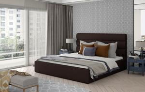 Čalouněná postel Caramel + dřevěný rošt