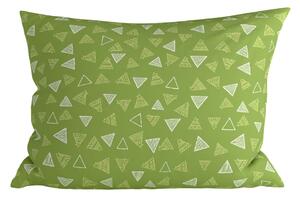 Obliečka na vankúš z mikrovlákna TREVA 70x90 cm, zelená