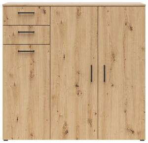 KOMODA, dub artisan, 120/115/40 cm Carryhome - Komody