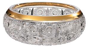 Bohemia Crystal ručne brúsená misa Romantic Horizont 130mm