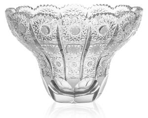 Bohemia Crystal Ručne vyrábaná a ručne brúsená misa 205mm