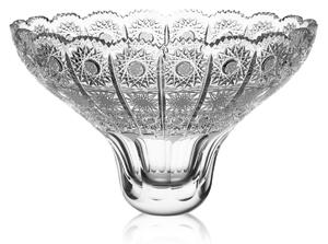 Bohemia Crystal Ručne vyrábaná a ručne brúsená misa 355mm