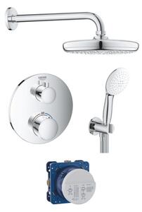Sprchový systém Grohe s termostatickou batériou chróm GBAL7