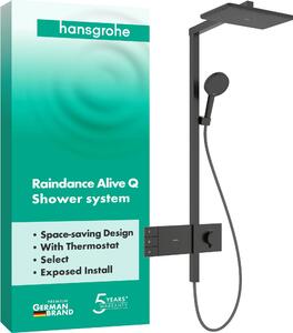 Hansgrohe Sprchová tyč Raindance Alive Q 210/340 2jet s termostatom BBC, 1 kus