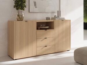Mirjan24 Komoda Siroti 2D3SZ SR02, Farby: dub vicenza bielený 5903211436192
