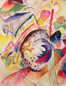 Wassily Kandinsky - Umelecká tlač Large Study, 1914, (30 x 40 cm)