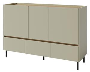 Mirjan24 Komoda Cubonis CB07, Farba:: eukalyptus / eukalyptus + dub baltic 5903211472015