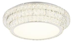 Globo 68157-58 - LED stmievateľné stropné svietidlo KLARA 58W/230V 2700-6000K pr. 60 cm biele + diaľkové ovládanie