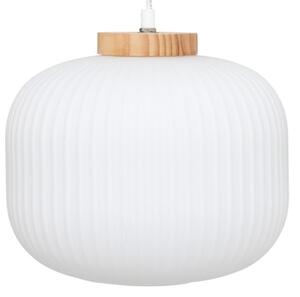 Atmosphera - Závesný luster na lanku TRAVIS 1xE27/25W/230V borovica