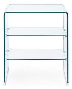 Sklenený odkladací stolík 40x50 cm Iride – Bizzotto
