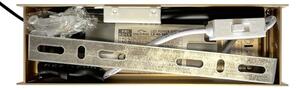 LED luster na lanku LINEA LED/36W/230V 3000/4000/5700K CRI 90 zlatý