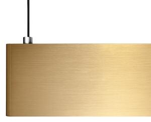 LED luster na lanku LINEA LED/36W/230V 3000/4000/5700K CRI 90 zlatý
